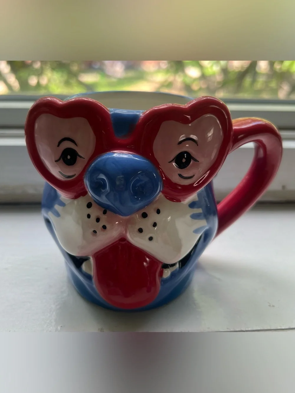 Spritz Dog earthenware mug- 14.7 oz cup